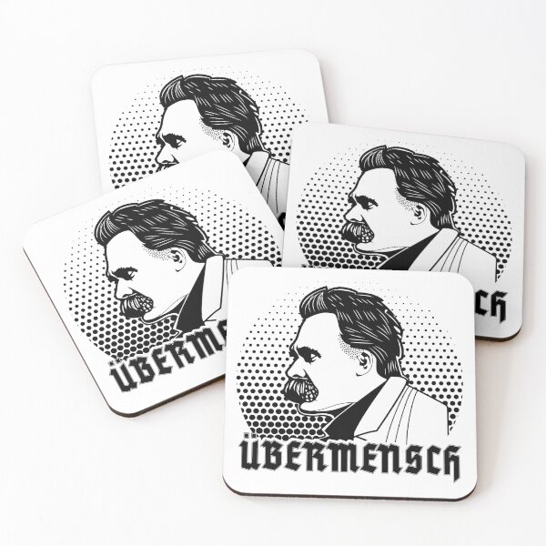 Item preview, Friedrich Nietzsche Ubermensch designed and sold by Nick Krav.