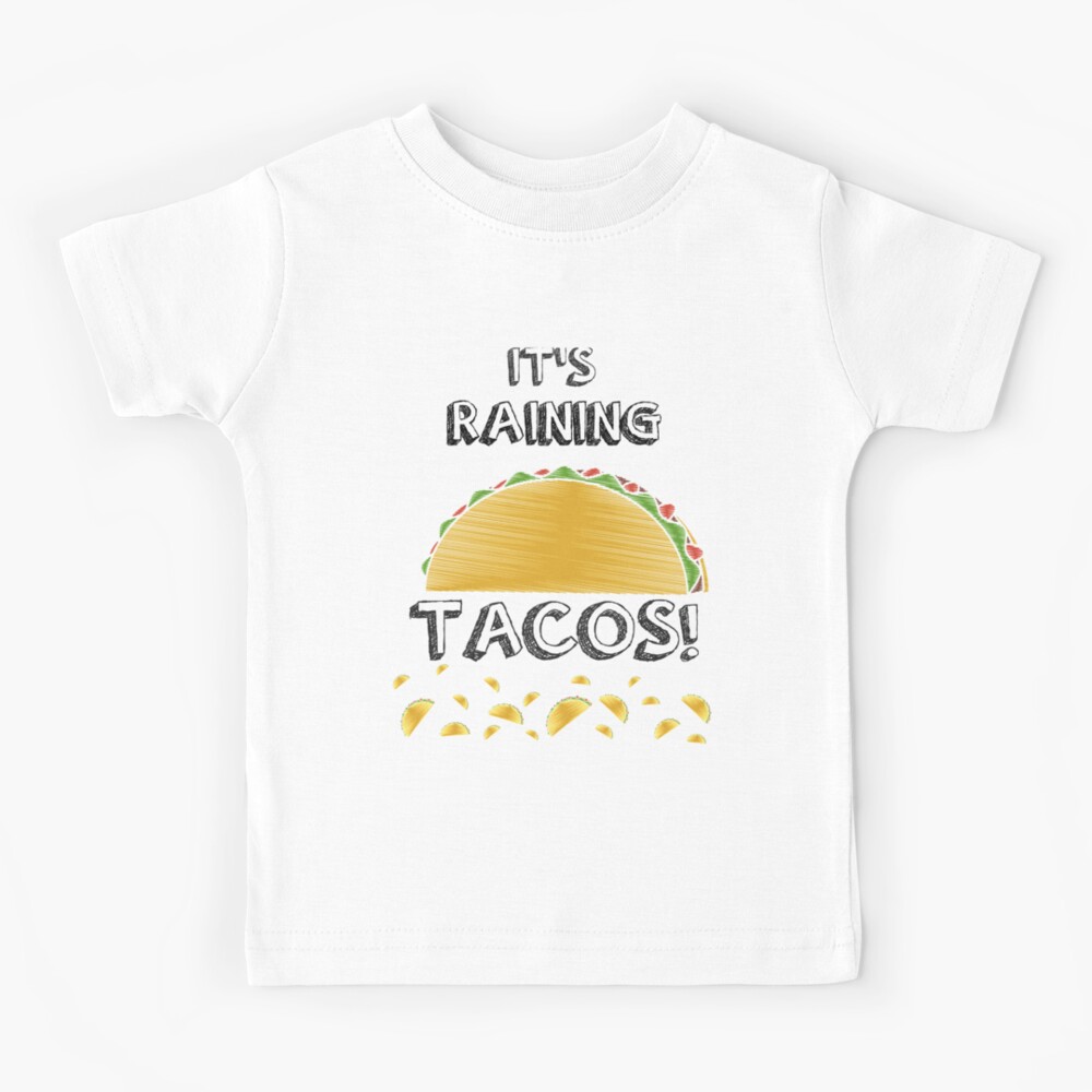 Tacos Kids T Shirt By Sweetlifeattire Redbubble - taco t shirt roblox