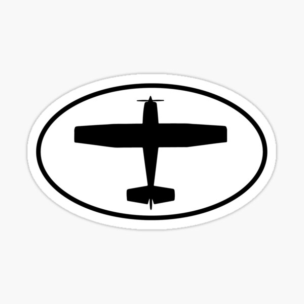 Cessna 172 Skyhawk Stickers | Redbubble