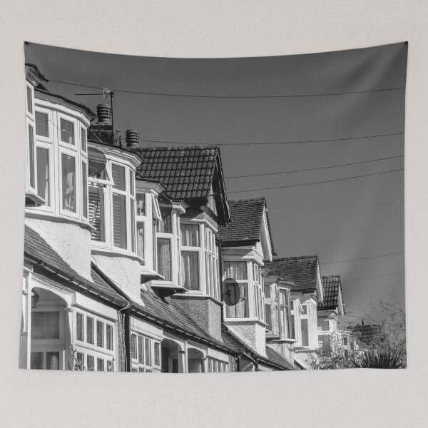 Item preview, Grey Houses designed and sold by Olympia Ellinas.