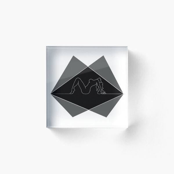 Arctic Monkeys Do I wanna know? Silhouette Acrylic Block