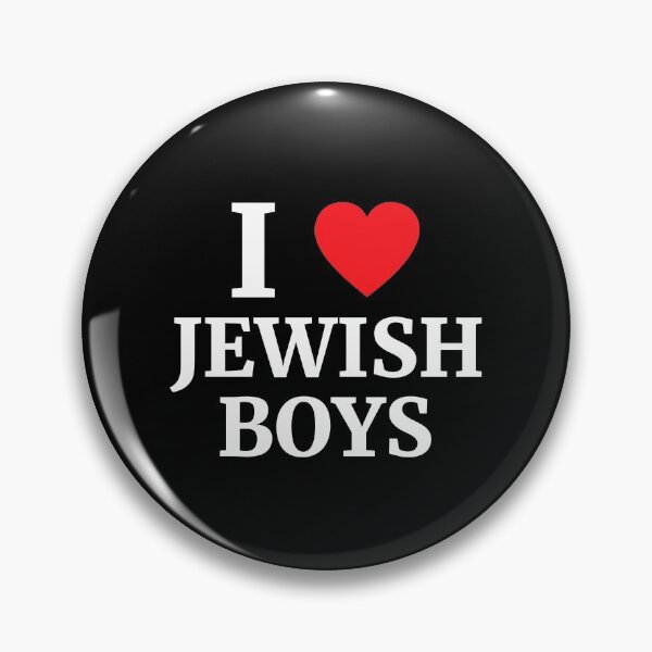 Item preview, I Love Jewish Boys Heart  designed and sold by Vanover Designs.