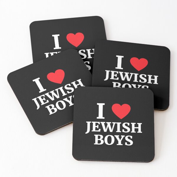 Item preview, I Love Jewish Boys Heart  designed and sold by Vanover Designs.