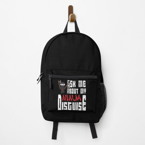 Item preview, Ask Me About My Ninja Disguise, Funny Ninja designed and sold by trendyshopy.