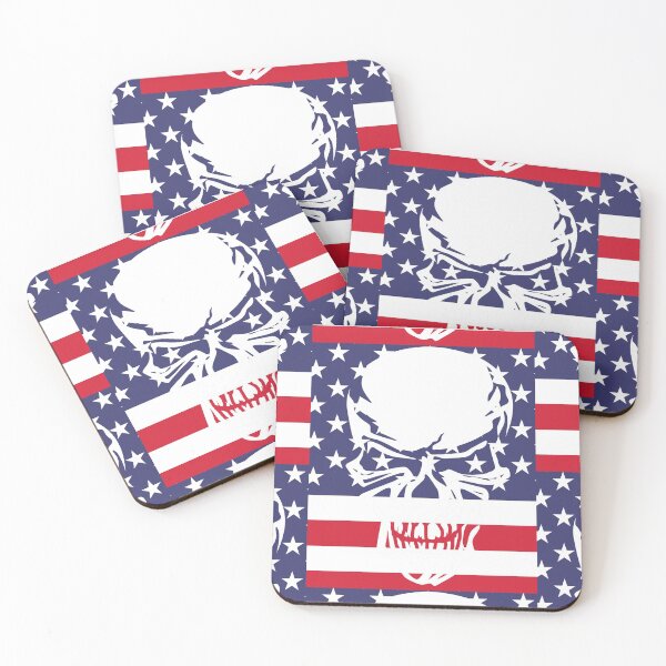 Item preview, American Flag Skull 4th Of July Gift designed and sold by Designworking.