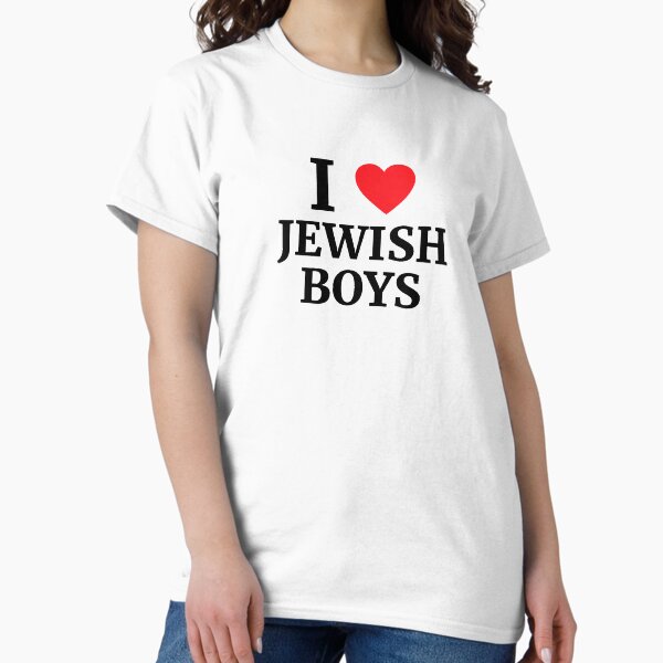 Item preview, I Love Jewish Boys Heart  designed and sold by Vanover Designs.