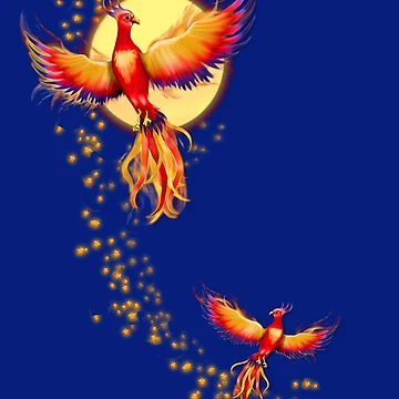 Artwork thumbnail, Phoenix Rising by SpiceTree