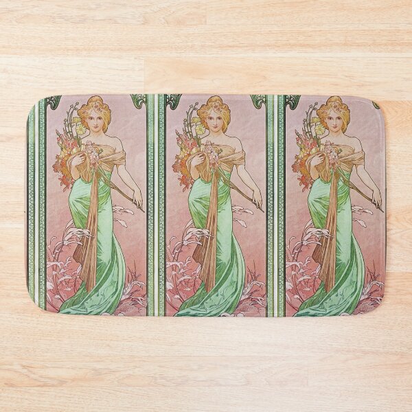 Item preview, Alphonse Mucha - Spring  designed and sold by artcenter.