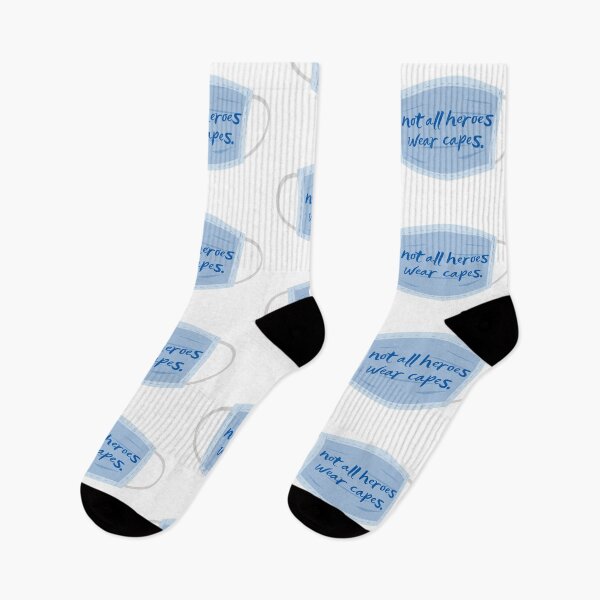 Item preview, Not All Heroes Wear Capes. Some Wear Masks.- Essential Workers Thank You designed and sold by erinaceous.