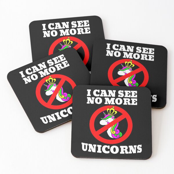 Item preview, Anti unicorn - unicorns just annoy me! designed and sold by Alex-Creare.