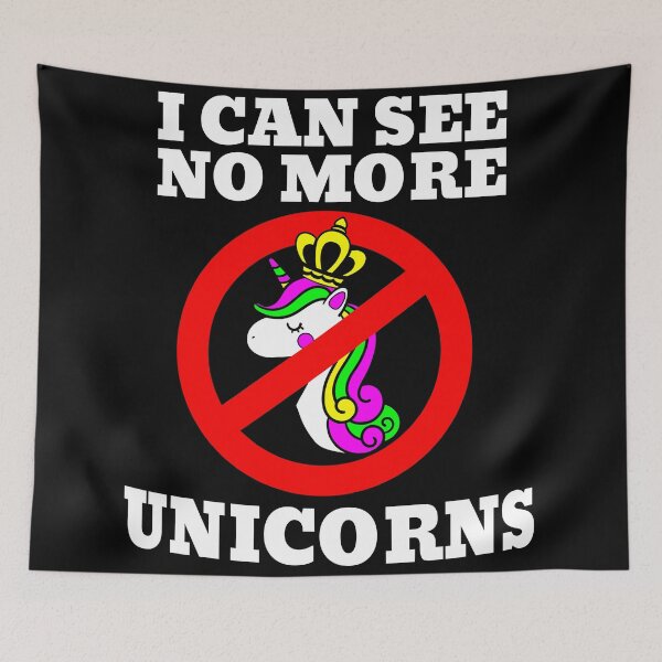 Item preview, Anti unicorn - unicorns just annoy me! designed and sold by Alex-Creare.