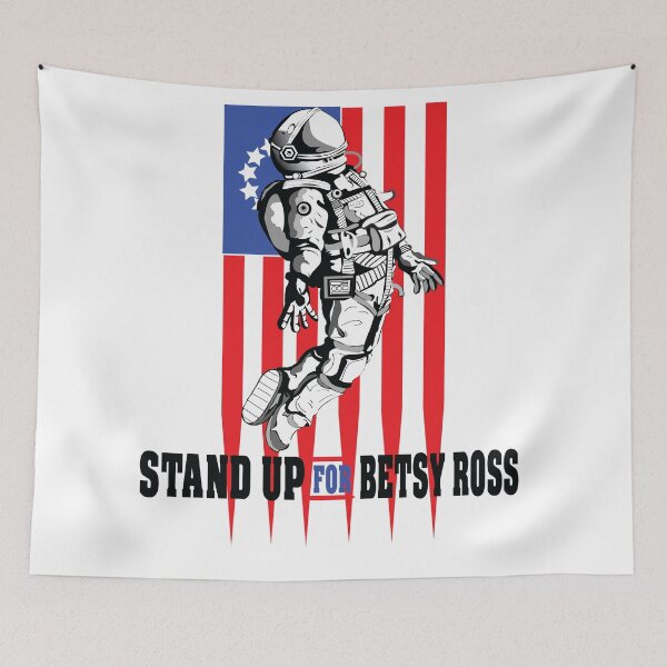 Item preview, stand up for betsy ross spaceman 2 designed and sold by medoart.