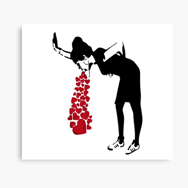 BANKSY Lovesick Love Sick Canvas Print