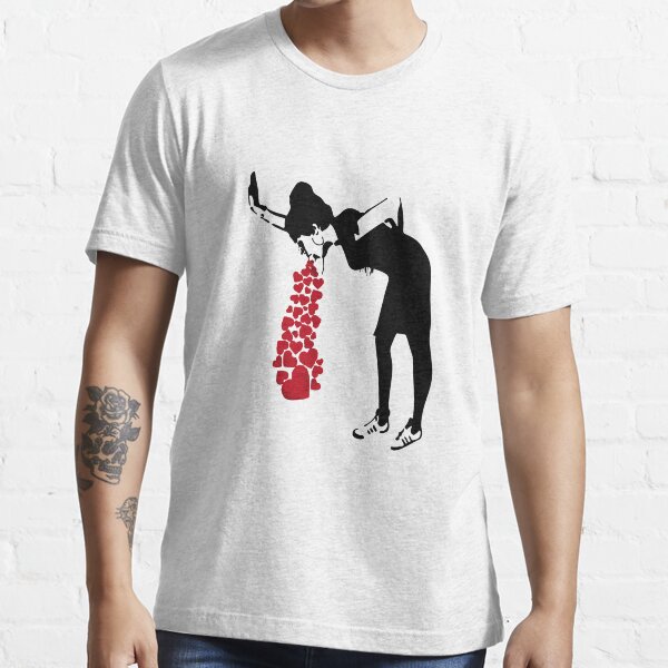 BANKSY Liebeskummer Liebeskummer Essential T-Shirt