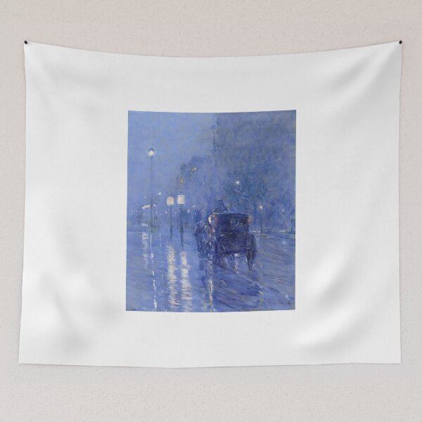 Item preview, Childe Hassam - Rainy Midnight 1890 designed and sold by artcenter.