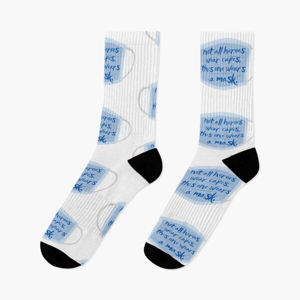 Item preview, Not All Heroes Wear Capes. Some Wear Masks.- Essential Workers Thank You designed and sold by erinaceous.
