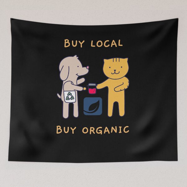 Item preview, Buy Local Buy Organic Design designed and sold by joabaj.