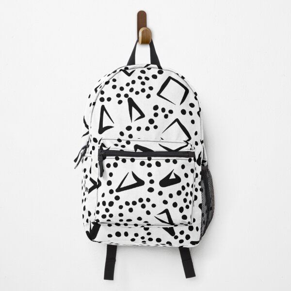 Item preview, Black and White Geometric Doodle Pattern designed and sold by parazitgoodz.