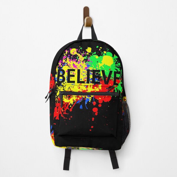 Item preview, BELIEVE Colorful ART Paint Design Motivational designed and sold by hasondx.