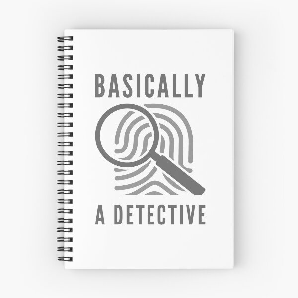 Item preview, Basically A Detective designed and sold by LuckyFoxDesigns.