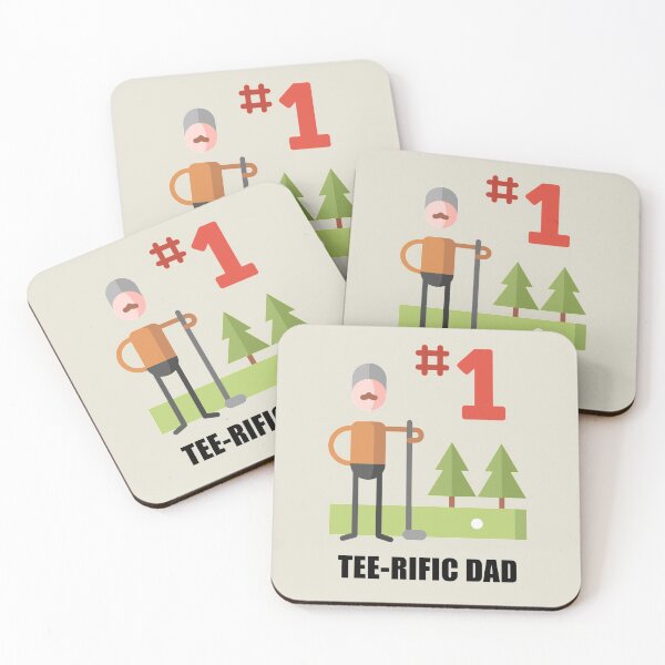 Item preview, Golf Dad Teerific Number one #1 Dad designed and sold by Common Truth.