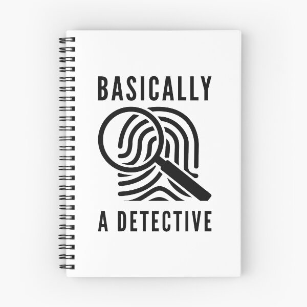 Item preview, Basically A Detective designed and sold by LuckyFoxDesigns.