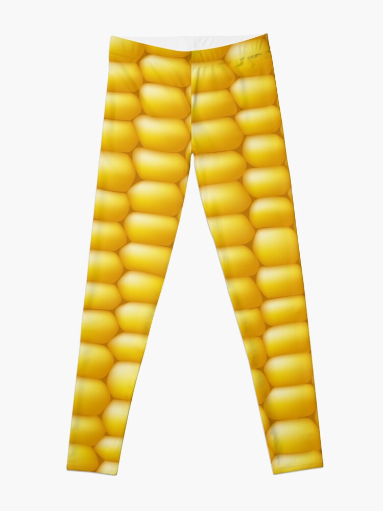 Alternate view of Corn Cob Background Leggings