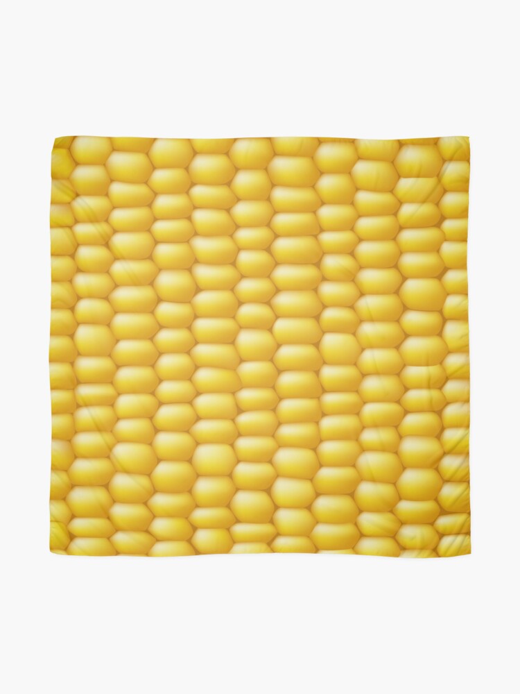 Alternate view of Corn Cob Background Scarf