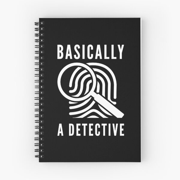 Item preview, Basically A Detective designed and sold by LuckyFoxDesigns.