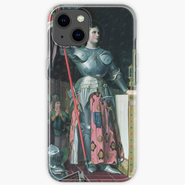 Jean - Auguste - Dominique Ingres - Joan Of Arc iPhone Soft Case