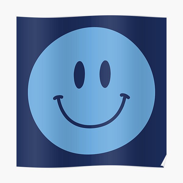 Smiley Face Posters Redbubble