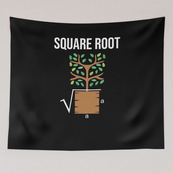 Item preview, Square Root math Pun Funny Garden designed and sold by NeXore.