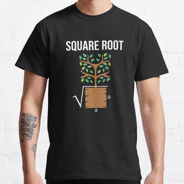 Item preview, Square Root math Pun Funny Garden designed and sold by NeXore.
