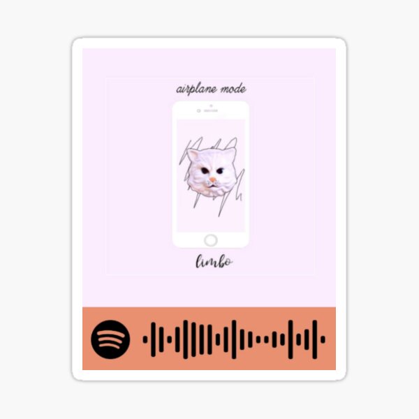Airplane Mode Stickers Redbubble - airplane mode roblox id code