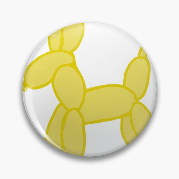 Item preview, yellow balloon dog  designed and sold by norah216.