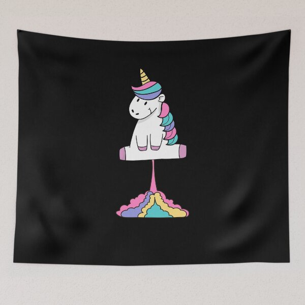 Item preview, Unicorn rainbow fart / colorful flatulence designed and sold by NeXore.
