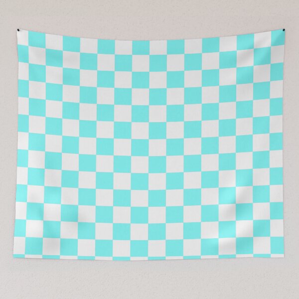Item preview, Electric blue chessboard designed and sold by joshuarainbird.