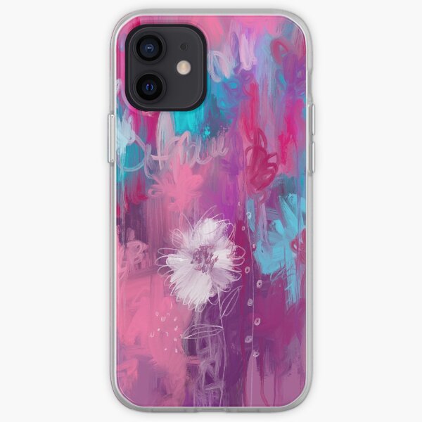 Lilac and Purple Meadow iPhone Soft Case