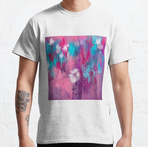 Lilac and Purple Meadow Classic T-Shirt