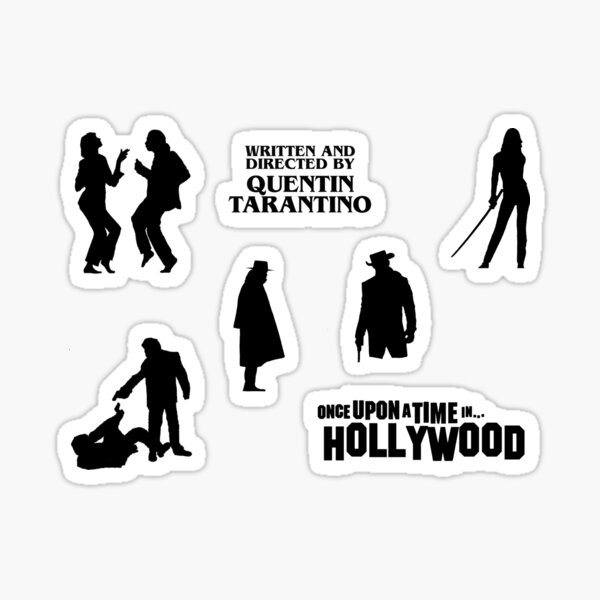 Quentin Tarantino Sticker Pack Sticker