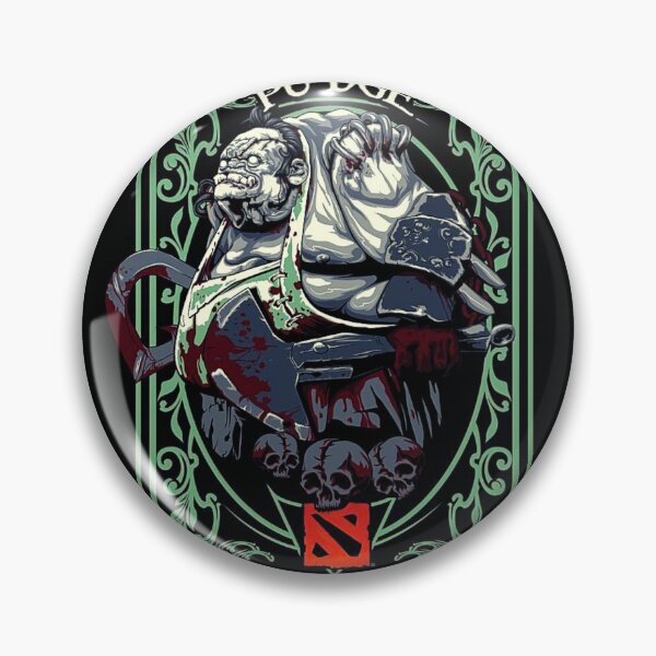 Item preview, Dota 2 Pudge designed and sold by E-Evgesha.