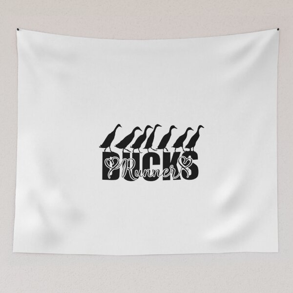 Item preview, Runner Ducks black designed and sold by anatida.