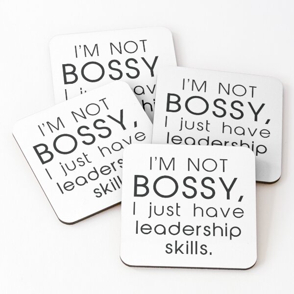 Item preview, I’m Not Bossy designed and sold by LuckyFoxDesigns.