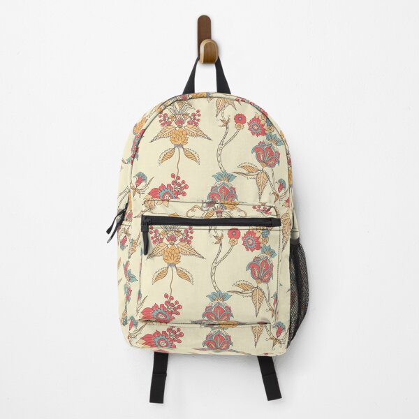 Item preview, Yellow print, Indian floral design designed and sold by Ivy & Foxglove Designs.