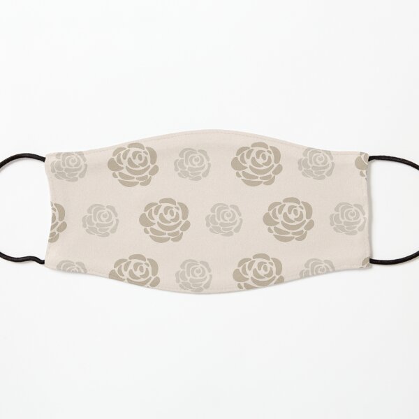 Tan Rose Kids Mask