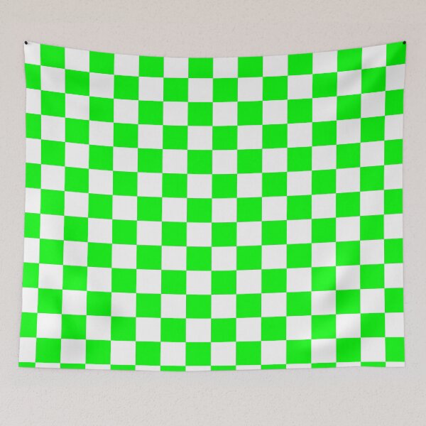 Item preview, Lime green chessboard designed and sold by joshuarainbird.