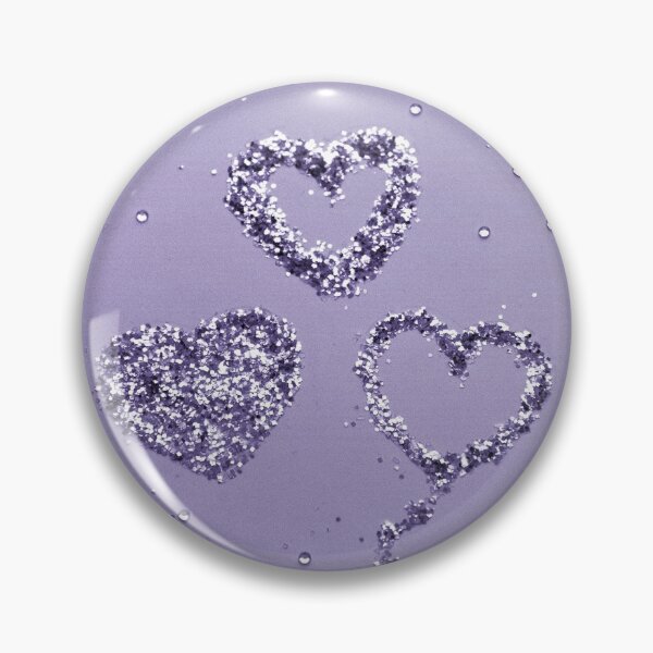 Item preview, Ultra Violet LOVE Glam Hearts #1 (Photo of Glitter Only - Not Reflective) designed and sold by Anita's & Bella's Art.