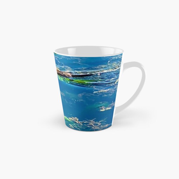 Muskrat Doing a Swim Tall Mug