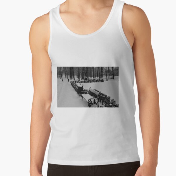 Beautiful Snow in the Park Tank Top