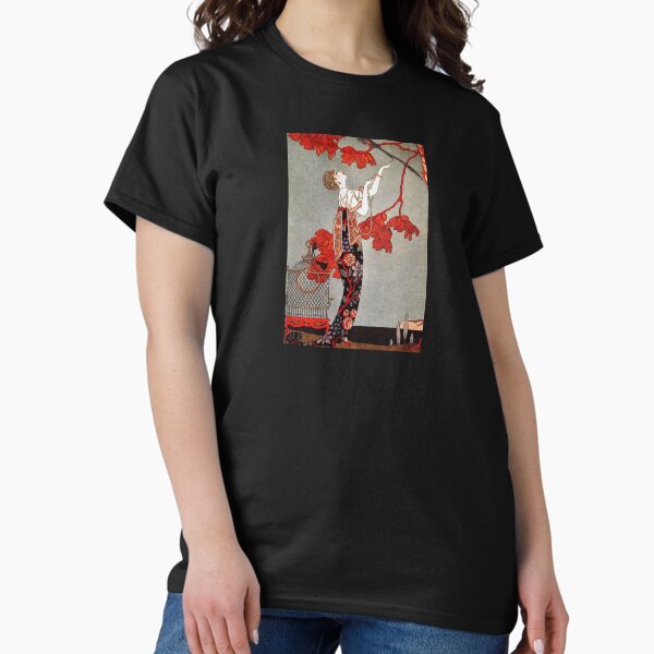 L'Oiseau Volage by George Barbier, 1914 Classic T-Shirt